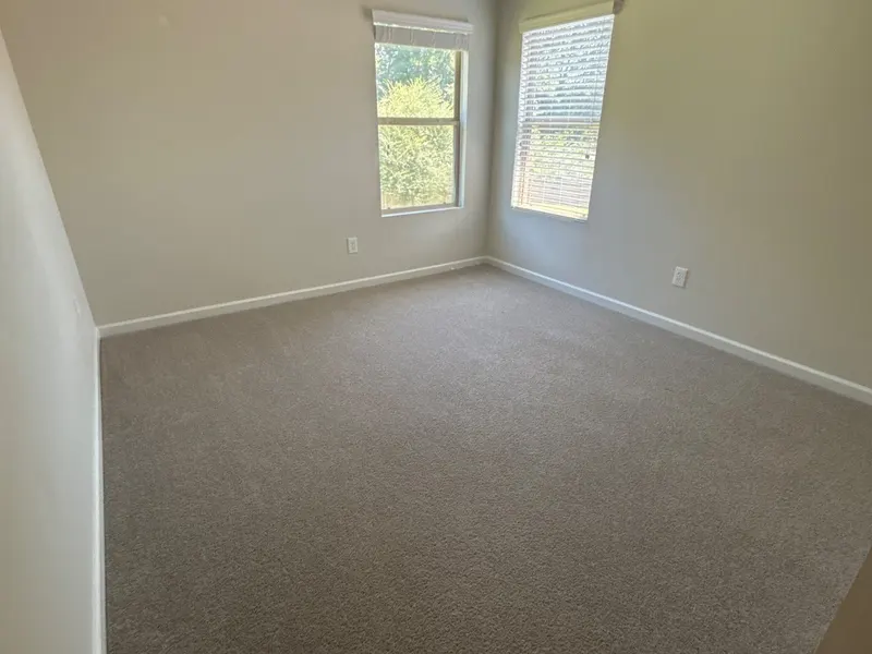 Freshly cleaned carpet on a real LocalPro job, photographed by our crew