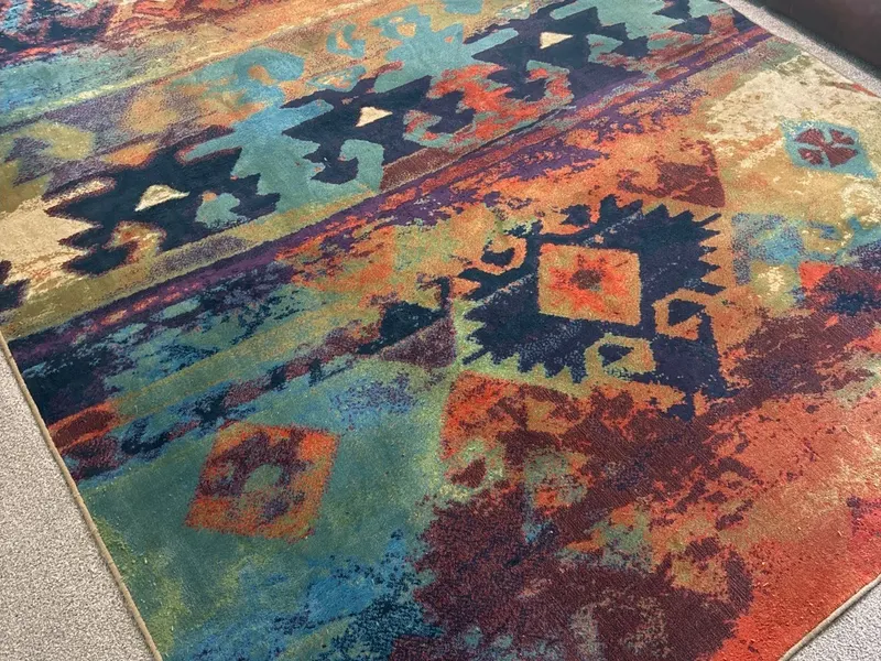 Freshly cleaned carpet on a real LocalPro job, photographed by our crew