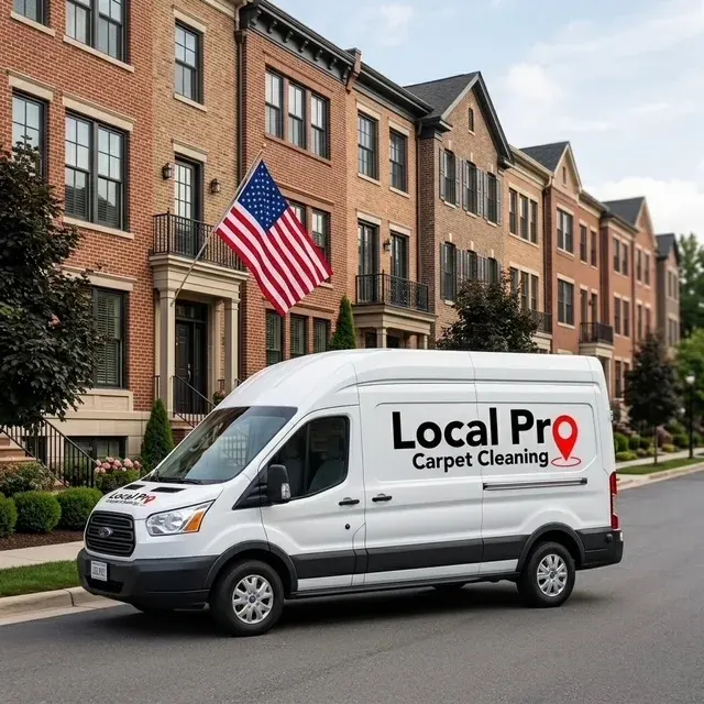 LocalPro Carpet Cleaning van loaded for a route day